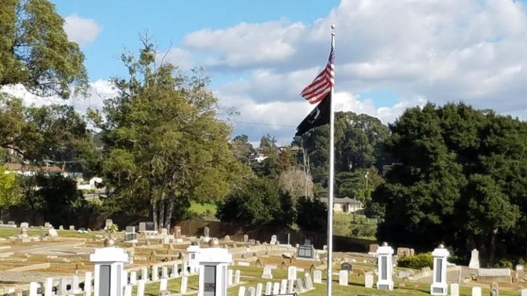 Lone Tree Cemetery   Armed Forces Vet Plot 768x432 