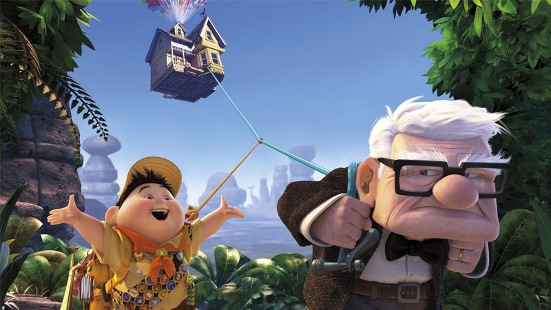 Graphic from Disney movie Up