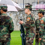 Funeral Services - Honor Guard at the Garden of LIfe Dedication Ceremony