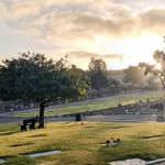 Funeral Services - Easter Sunrise at Lone Tree Cemetery in Hayward, California