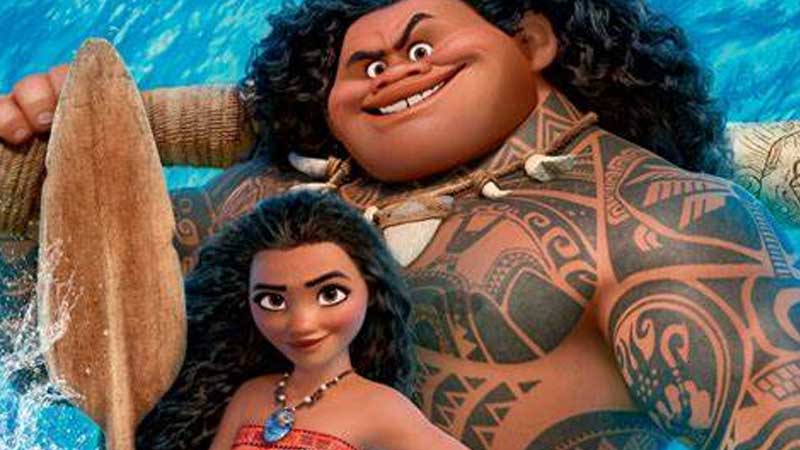 movie poster for Disney movie Moana